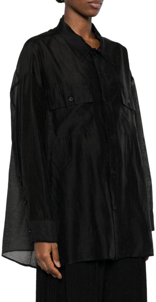 26SS 더 레이티스트 블라우스 TLW04010T0161ABTPT0002 BLACK - THE LATEST