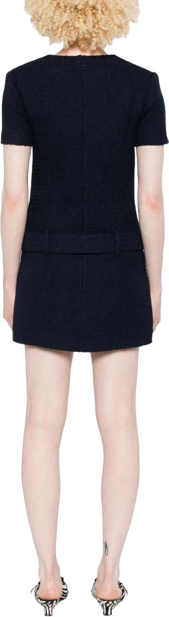 25FW 셀프 포트레이트 숏 원피스 PF25034SBLUE NAVY - SELF PORTRAIT