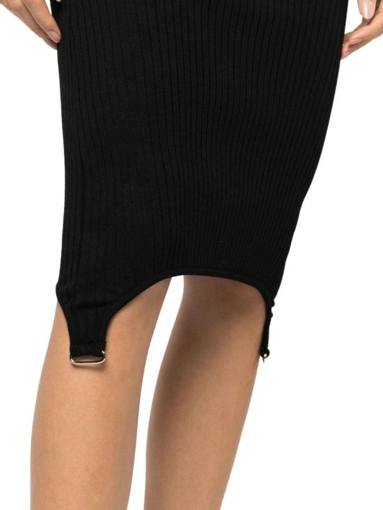  쿠레쥬 미디 원피스 123MRO185FI00219999 BLACK - COURREGES