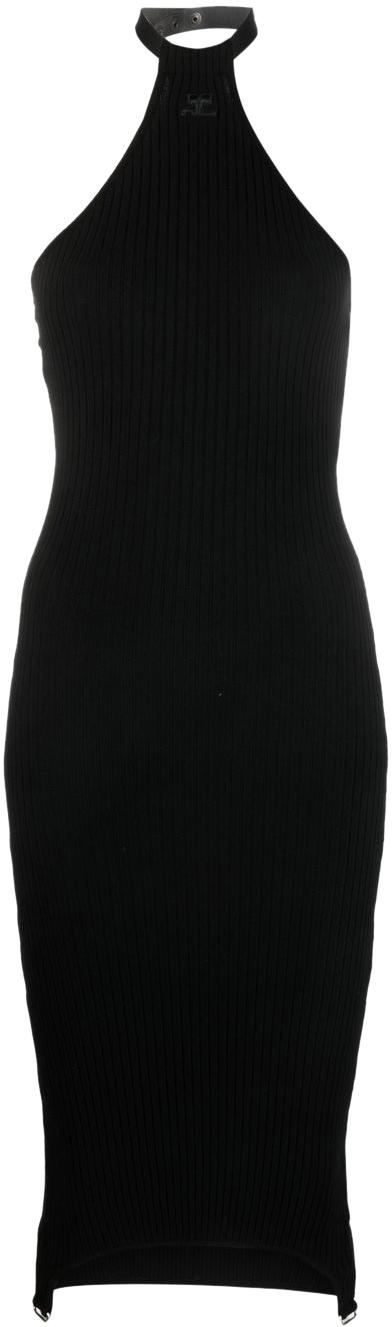  쿠레쥬 미디 원피스 123MRO185FI00219999 BLACK