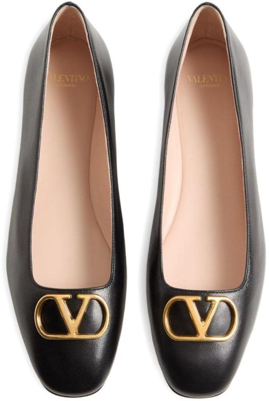 26FW 발렌티노 가라바니 플랫 슈즈 WS0PI8RRE0NO BLACK - VALENTINO GARAVANI