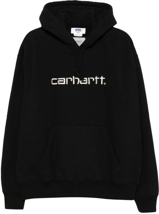 25SS 와타나베 준야 후드 티셔츠 WOT9011001 BLACK