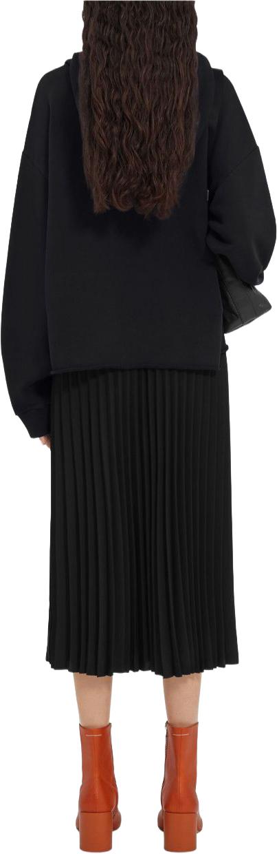 26SS 마르지엘라 후드 티셔츠 8056263223573 BLACK - MAISON MARGIELA