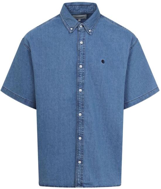 26SS 칼하트 숏슬리브 루카스 셔츠 I0345750106 BLUE
