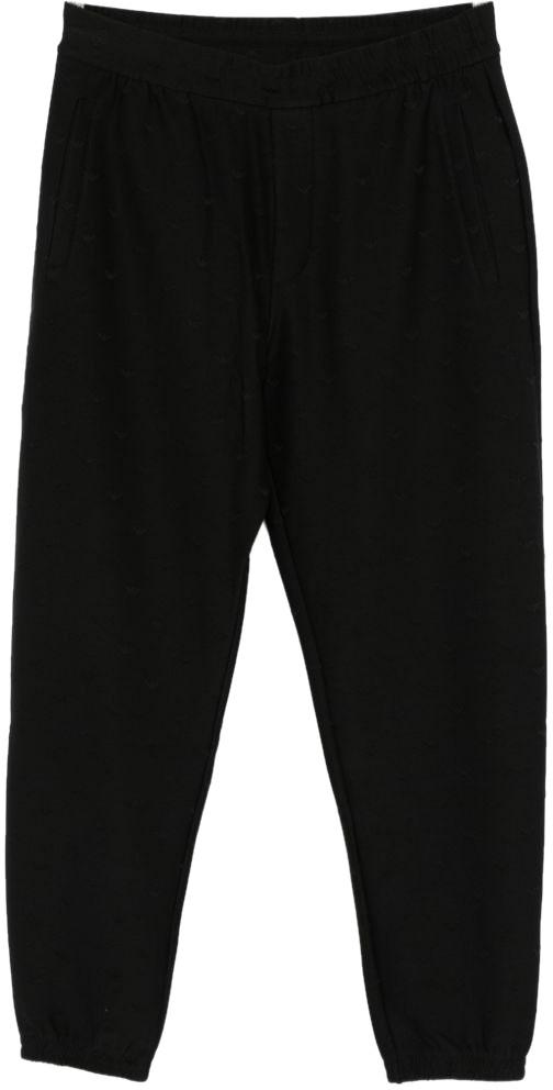 26SS 엠포리오 아르마니 스트레이트 팬츠 EM004872AF13700FC322 BLACK