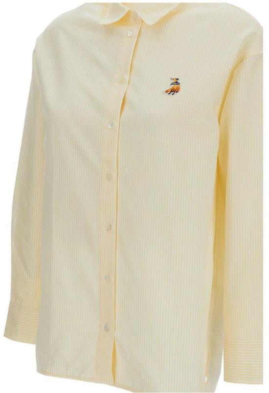 26SS 메종키츠네 셔츠 3700794783499 YELLOW - MAISON KITSUNE