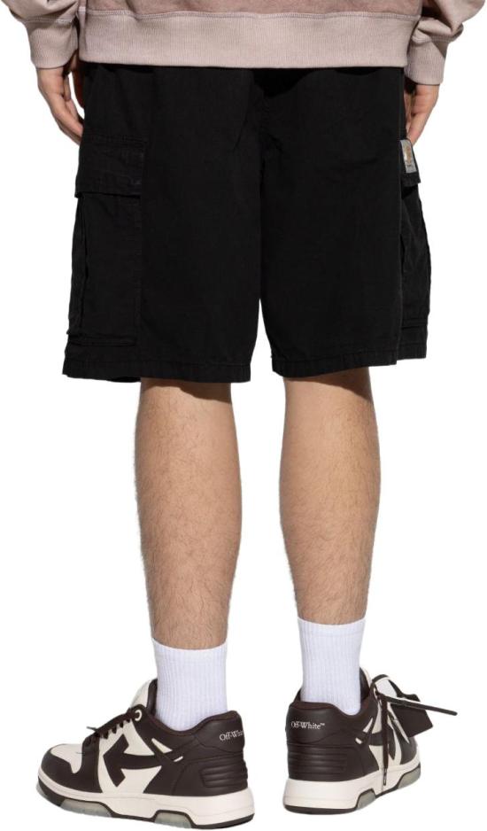 26SS 칼하트 콜 카고 쇼츠 I03556689GD BLACK - CARHARTT