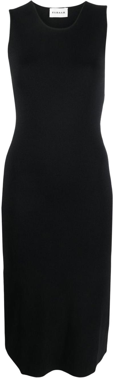  파로쉬 미디 원피스 D550772ROMA23013 BLACK