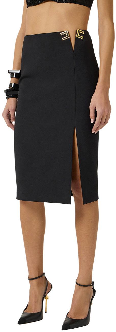 26SS 엘리자베타프랜치 미디 스커트 GO14761E2110 BLACK - ELISABETTA FRANCHI