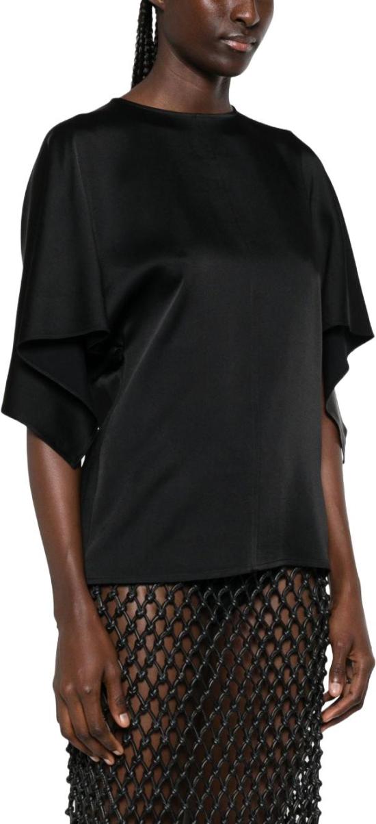 26FW 스텔라 맥카트니 반팔 티셔츠 6T03013FU3021000 BLACK - STELLA MCCARTNEY