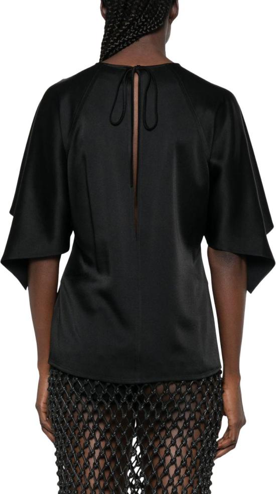 26FW 스텔라 맥카트니 반팔 티셔츠 6T03013FU3021000 BLACK - STELLA MCCARTNEY