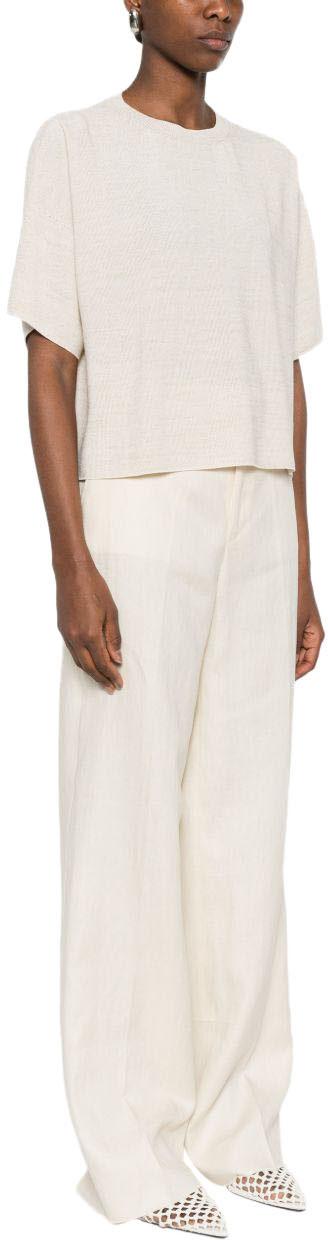 26SS 파비아나 필리피 반팔 티셔츠 MAD276F485M2200145 WHITE - FABIANA FILIPPI
