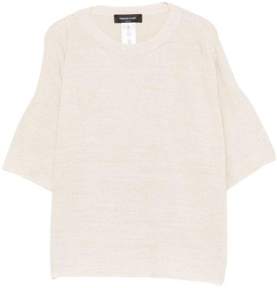 26SS 파비아나 필리피 반팔 티셔츠 MAD276F485M2200145 WHITE