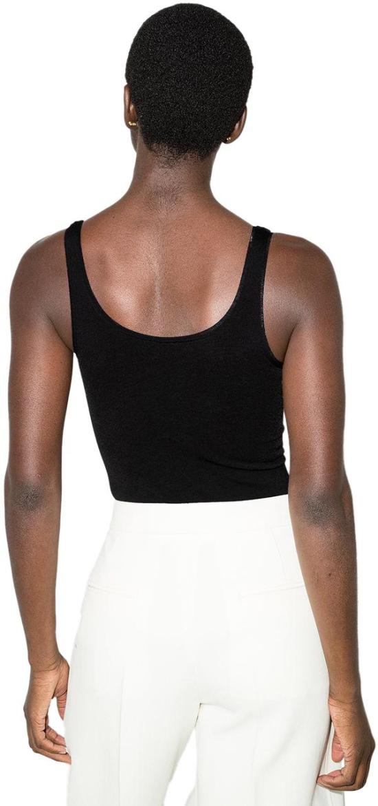 26SS 월포드 바디수트 티셔츠 750867005 BLACK - WOLFORD