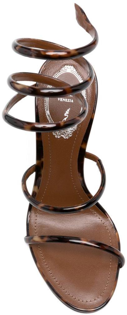 26FW 르네 카오빌라 샌들 C12351105V0025111 BROWN - RENE CAOVILLA