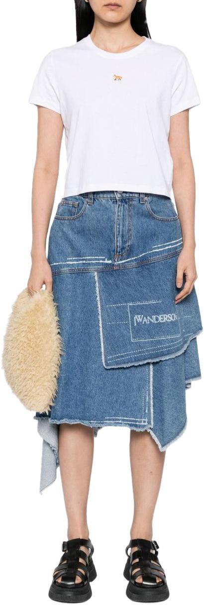 26SS 메종키츠네 베이비 폭스 베이비 티셔츠 PW00111KJ7026P100 WHITE - MAISON KITSUNE