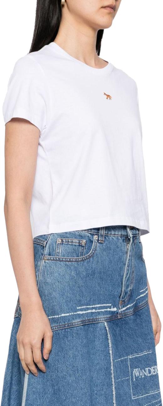 26SS 메종키츠네 베이비 폭스 베이비 티셔츠 PW00111KJ7026P100 WHITE - MAISON KITSUNE