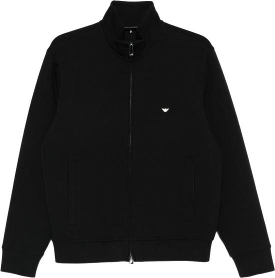 26FW 엠포리오 아르마니 집업 니트 EM004536AF10013UC001 BLACK