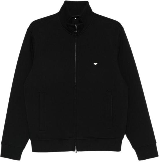 26SS 엠포리오 아르마니 집업 니트 EM004536AF10013UC001 BLACK