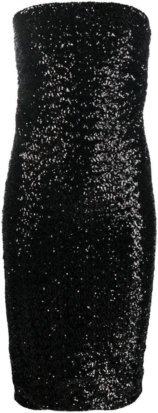  파로쉬 미디 원피스 D621069PINCER013 BLACK