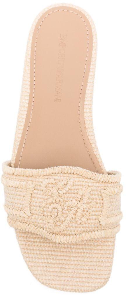 26SS 엠포리오 아르마니 뮬/슬리퍼 EW004054AF25070U1073 BEIGE - EMPORIO ARMANI