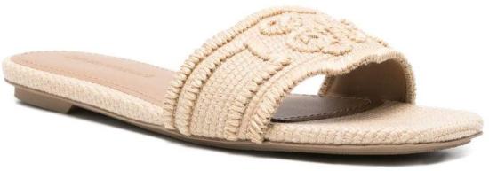 26SS 엠포리오 아르마니 뮬/슬리퍼 EW004054AF25070U1073 BEIGE - EMPORIO ARMANI