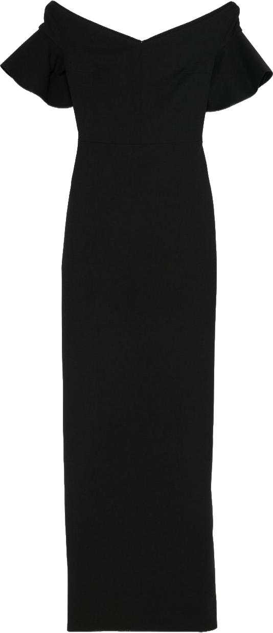 26SS 솔러스런던 롱 원피스 OS46003BLACK