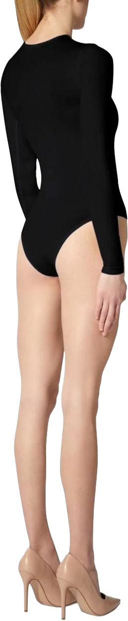 26FW 월포드 바디수트 티셔츠 750877005 BLACK - WOLFORD
