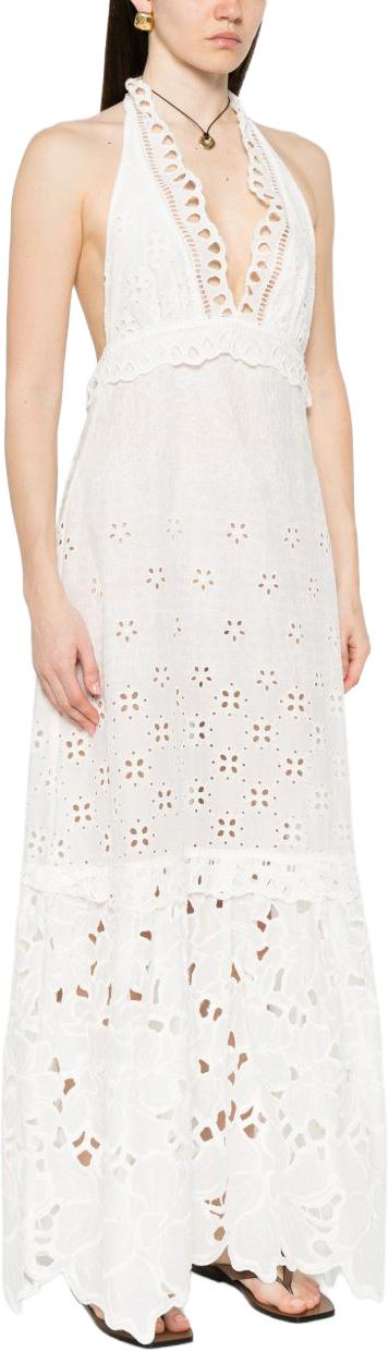 26SS 에르마노 설비노 롱 원피스 D484Q609QYD10602 WHITE - ERMANNO SCERVINO