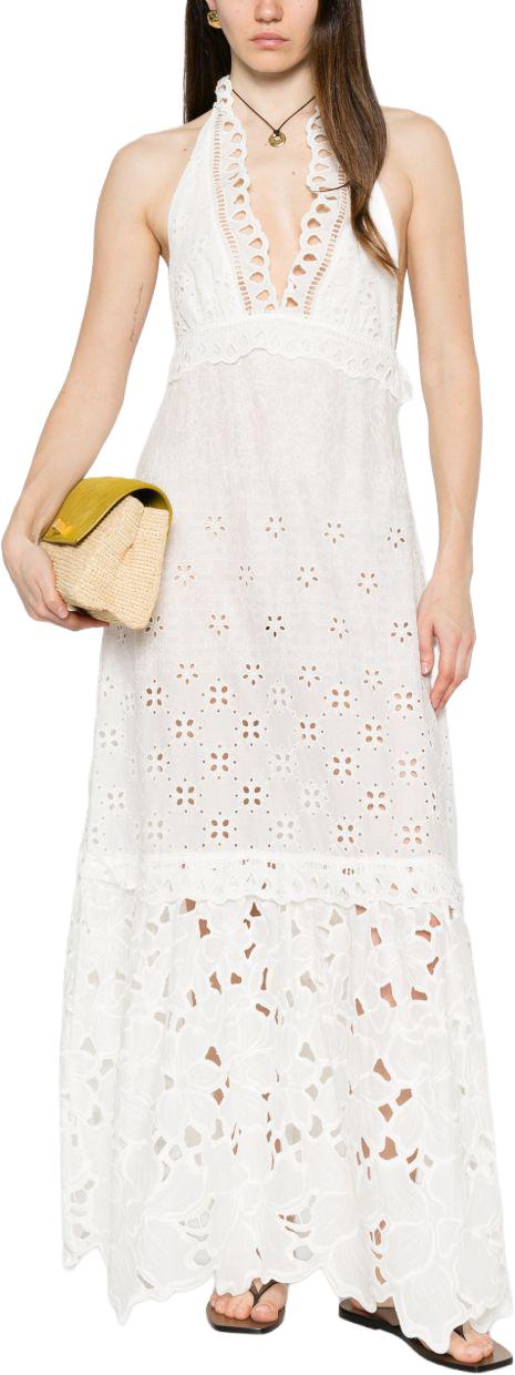 26SS 에르마노 설비노 롱 원피스 D484Q609QYD10602 WHITE - ERMANNO SCERVINO
