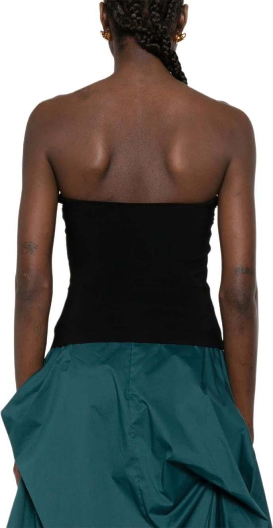 26SS 노마카말리 민소매 티셔츠 KK4256PL546001 BLACK - NORMA KAMALI