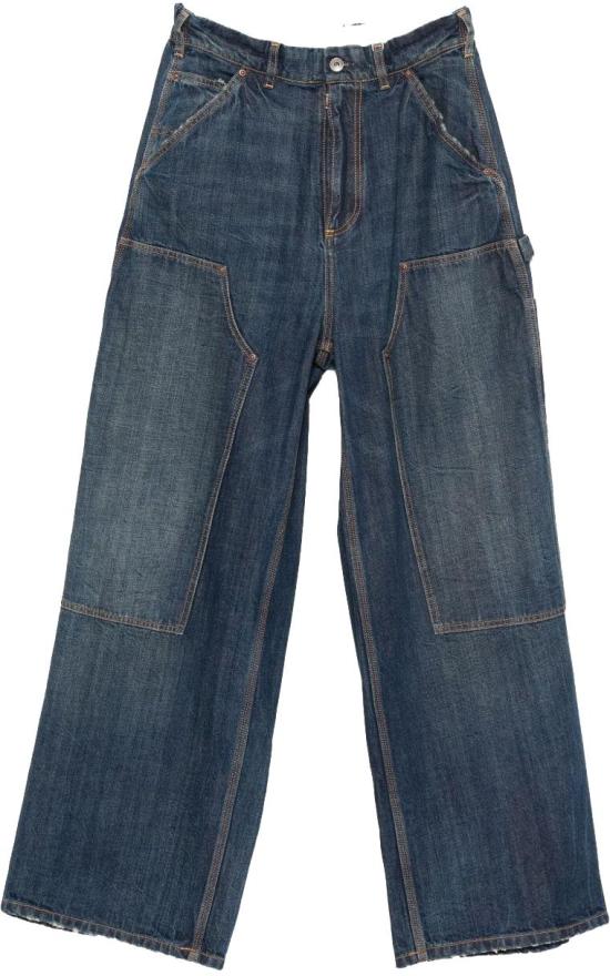 25FW 마르지엘라 스티치 와이드 워크웨어 진 S29KA0390M30037961 BLUE