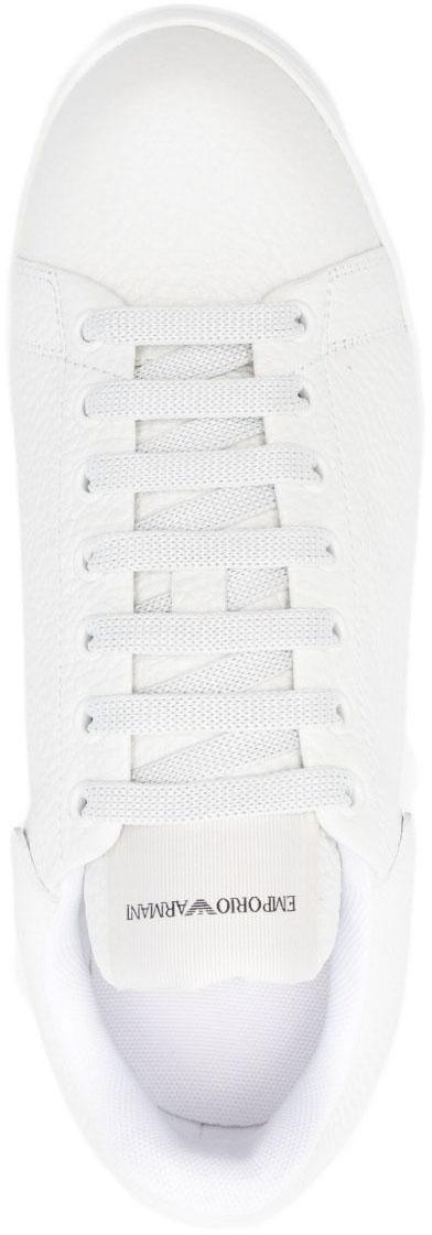 26FW 엠포리오 아르마니 스니커즈 EM003663AF19999U0001 WHITE - EMPORIO ARMANI