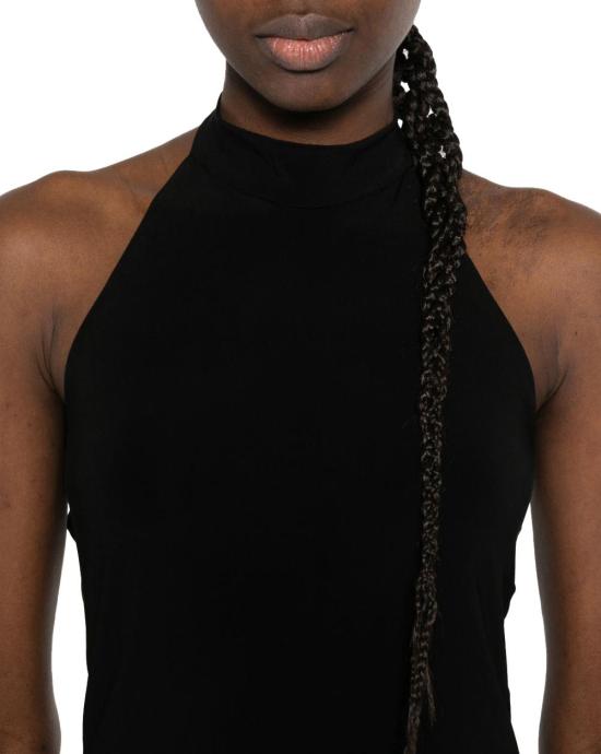 26SS 노마카말리 숏 원피스 KK4253PL058001 BLACK - NORMA KAMALI