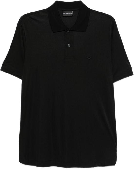 26SS 엠포리오 아르마니 폴로 티셔츠 EM004526AF13721UC001 BLACK