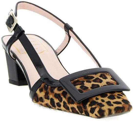 25FW 로저비비에 힐/펌프스 RVW00640760URU0T69 BROWN - ROGER VIVIER