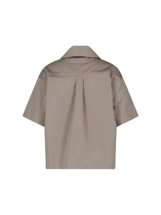 26FW 발렌시아가 반팔 셔츠 A001ZT TSP139509 Neutrals - BALENCIAGA