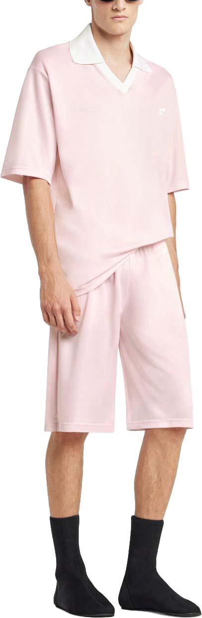 26SS 쿠레쥬 폴로 티셔츠 126JPO059JS0195B218 PINK - COURREGES