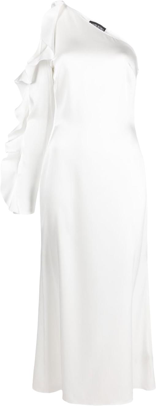  데이비드 코마 롱 원피스 DK09DWHITE