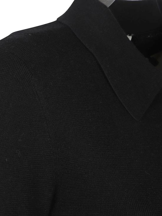 26SS 알마다 라벨 스웨터 4718BL Black - ALMADA LABEL