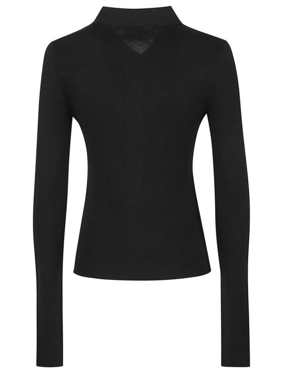 26SS 알마다 라벨 스웨터 4718BL Black - ALMADA LABEL