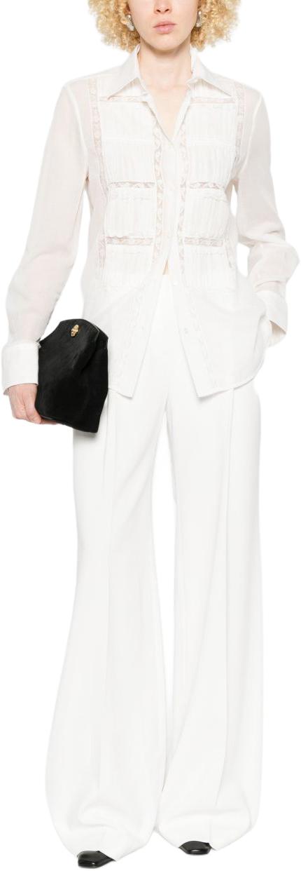 26SS 에르마노 설비노 셔츠 D482K703APJBN10602 WHITE - ERMANNO SCERVINO