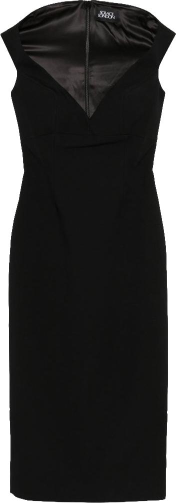 26SS 솔러스런던 롱 원피스 OS47051BLACK