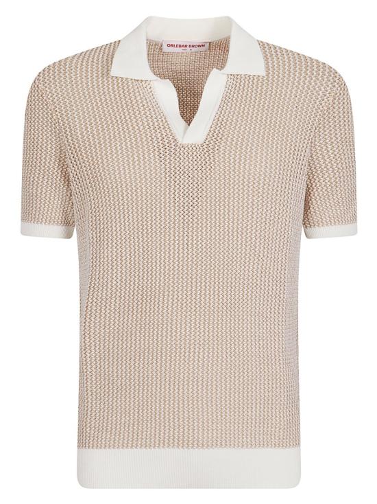 26SS 올레바 브라운 폴로 티셔츠 282459 Neutrals