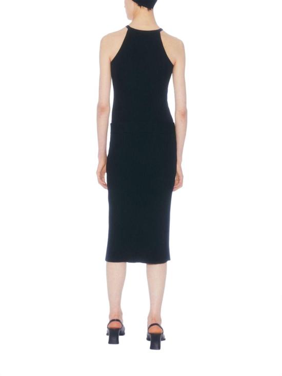  필리파 케이 미디 스커트 303411433 BLACK - FILIPPA K