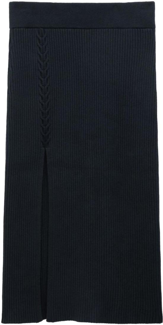  필리파 케이 미디 스커트 303411433 BLACK
