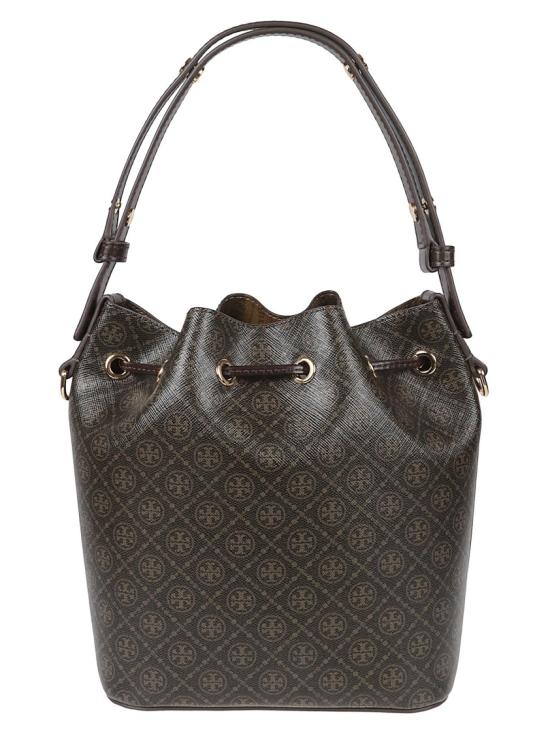 26SS 토리버치 엘라 페이턴트 토트백 168805 200 Grey - TORY BURCH