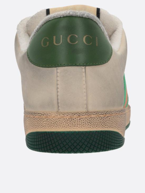 26FW 구찌 스크리너 GG 캔버스 디스트레스드 스니커즈 546551 9Y920 Neutrals - GUCCI