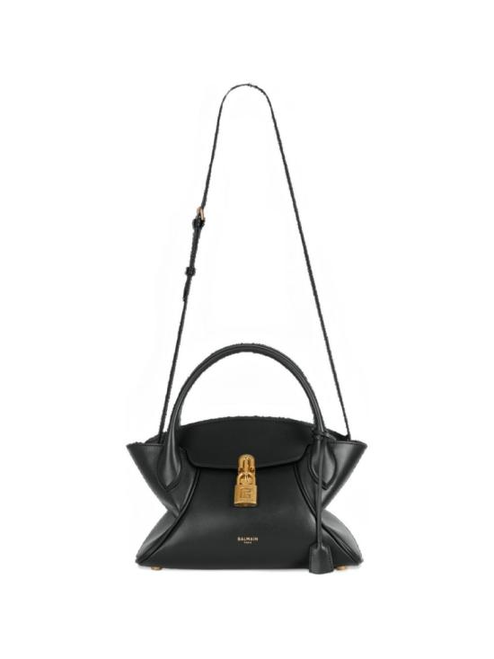 26FW 발망 토트백 HN1DA067LTEX 0PA Black - BALMAIN