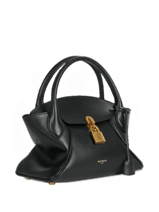 26FW 발망 토트백 HN1DA067LTEX 0PA Black - BALMAIN